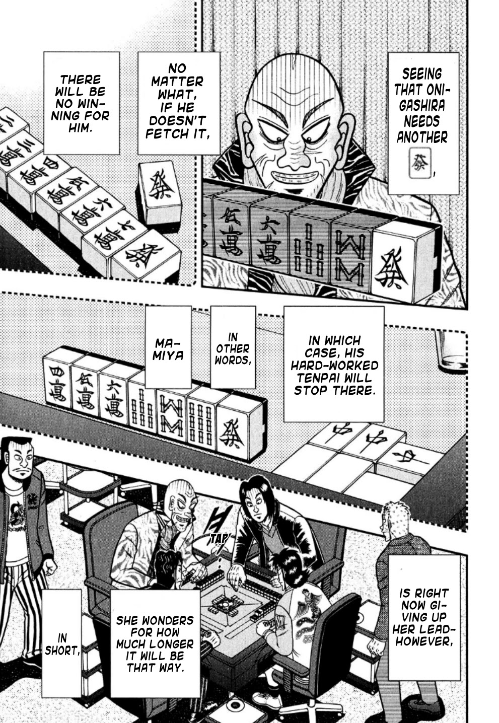 Darkness of Mahjong Fighter Mamiya Chapter 19 page 8 - Chapter 19: Needless Fear