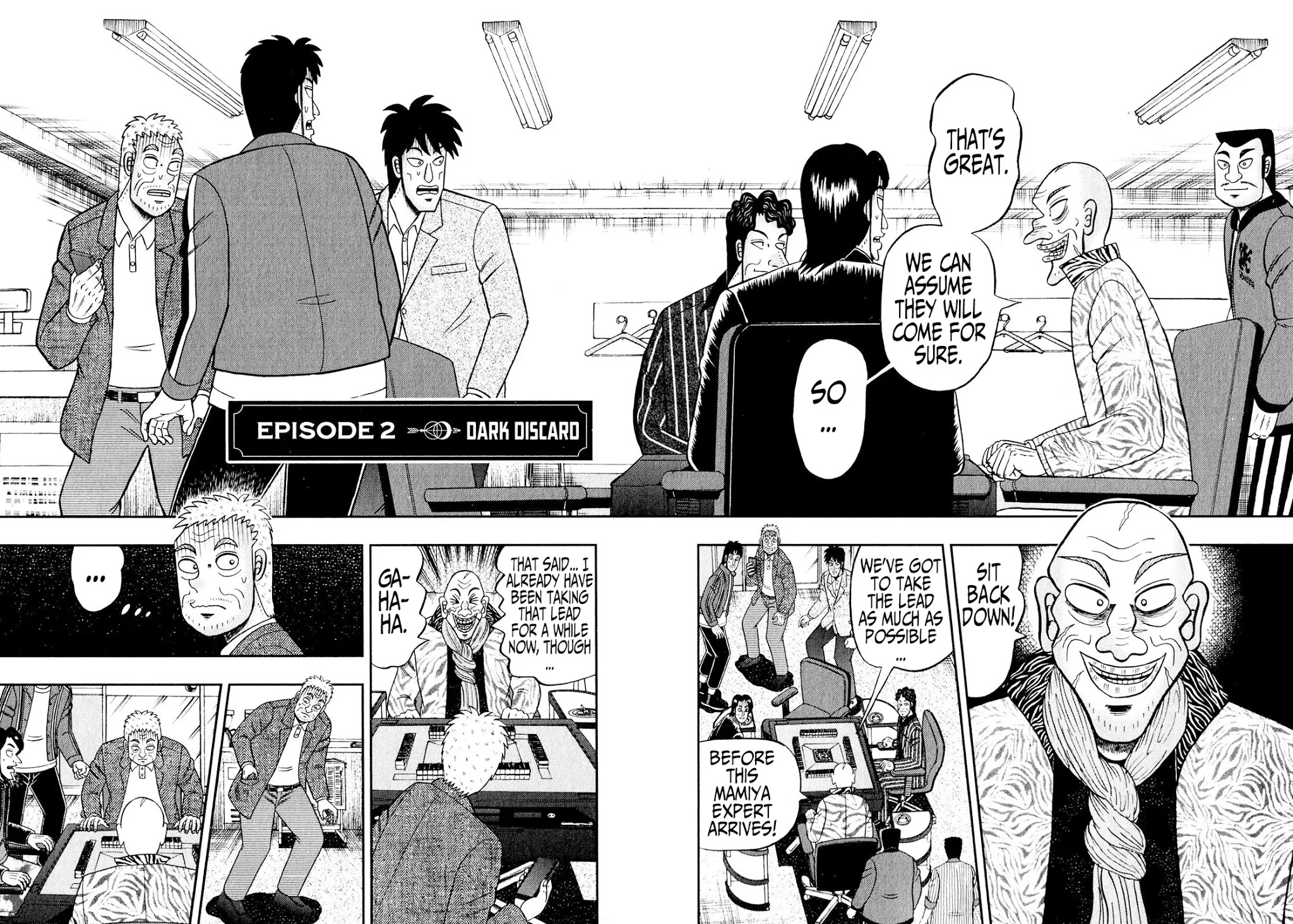 Darkness of Mahjong Fighter Mamiya Chapter 2 page 4 - Chapter 2: Dark Discard