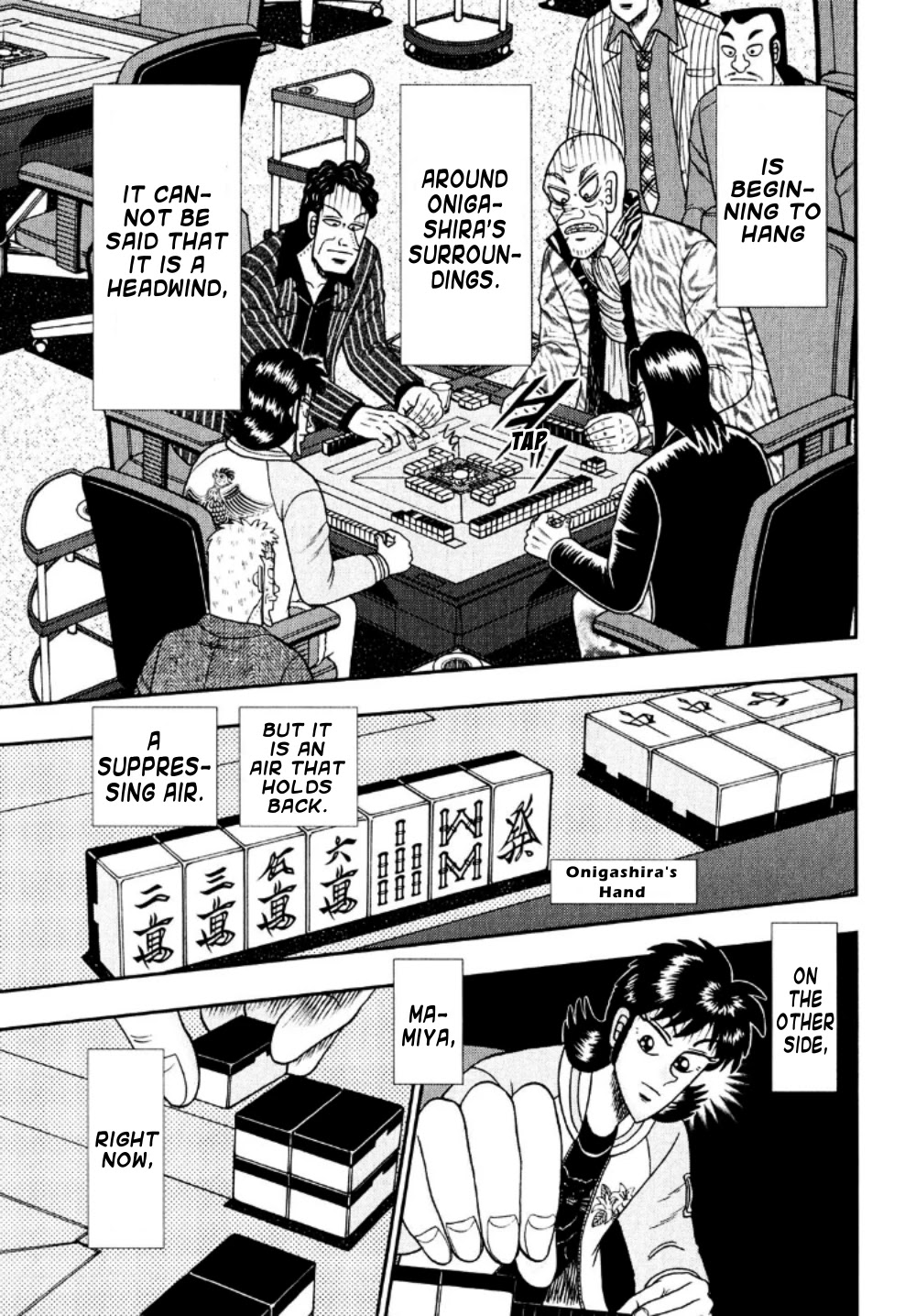 Darkness of Mahjong Fighter Mamiya Chapter 20 page 14 - Chapter 20: Dynamic Lift
