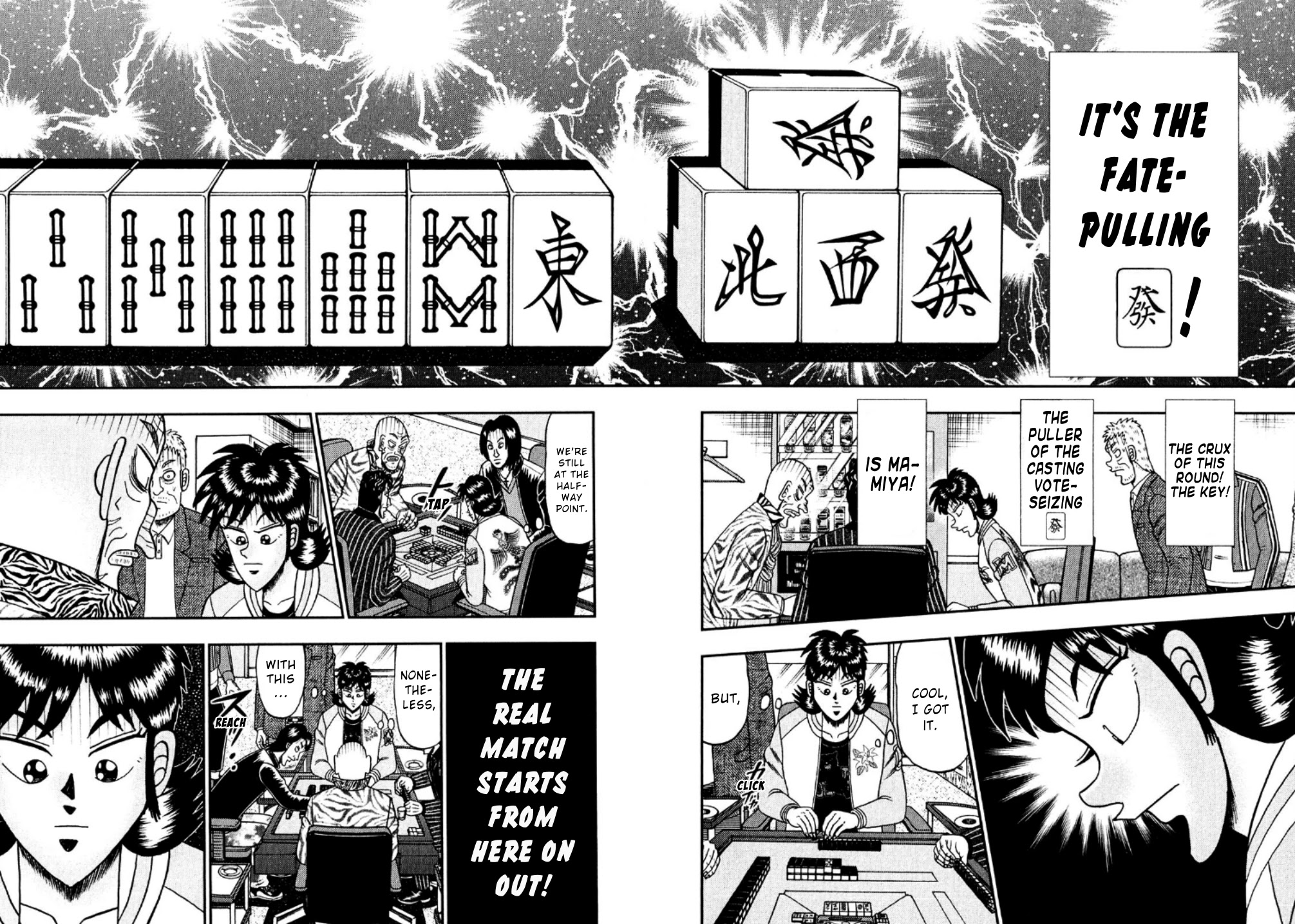 Darkness of Mahjong Fighter Mamiya Chapter 20 page 19 - Chapter 20: Dynamic Lift