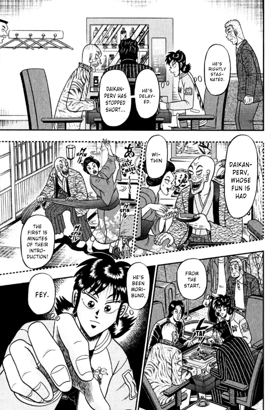 Darkness of Mahjong Fighter Mamiya Chapter 20 page 5 - Chapter 20: Dynamic Lift