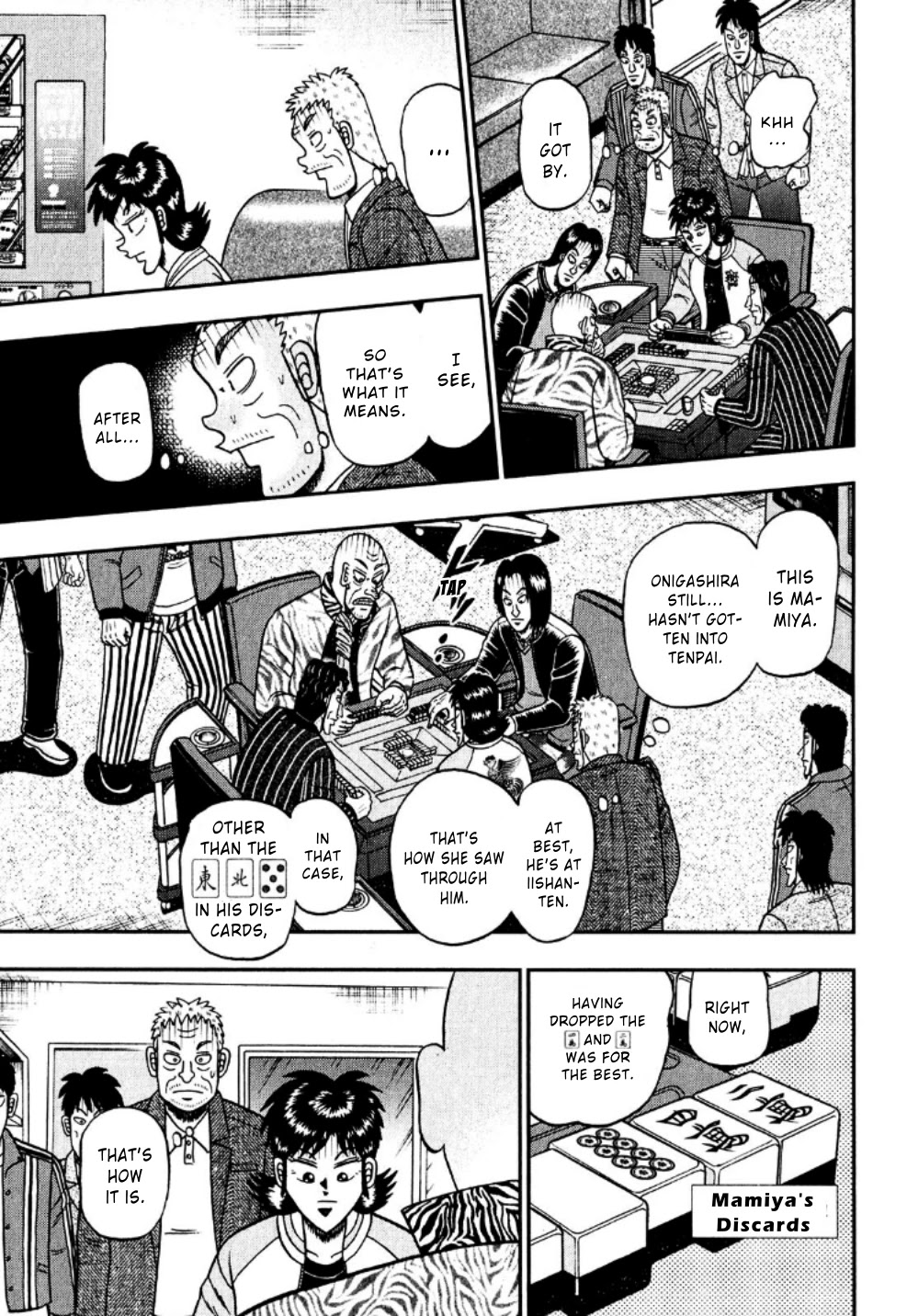 Darkness of Mahjong Fighter Mamiya Chapter 20 page 8 - Chapter 20: Dynamic Lift