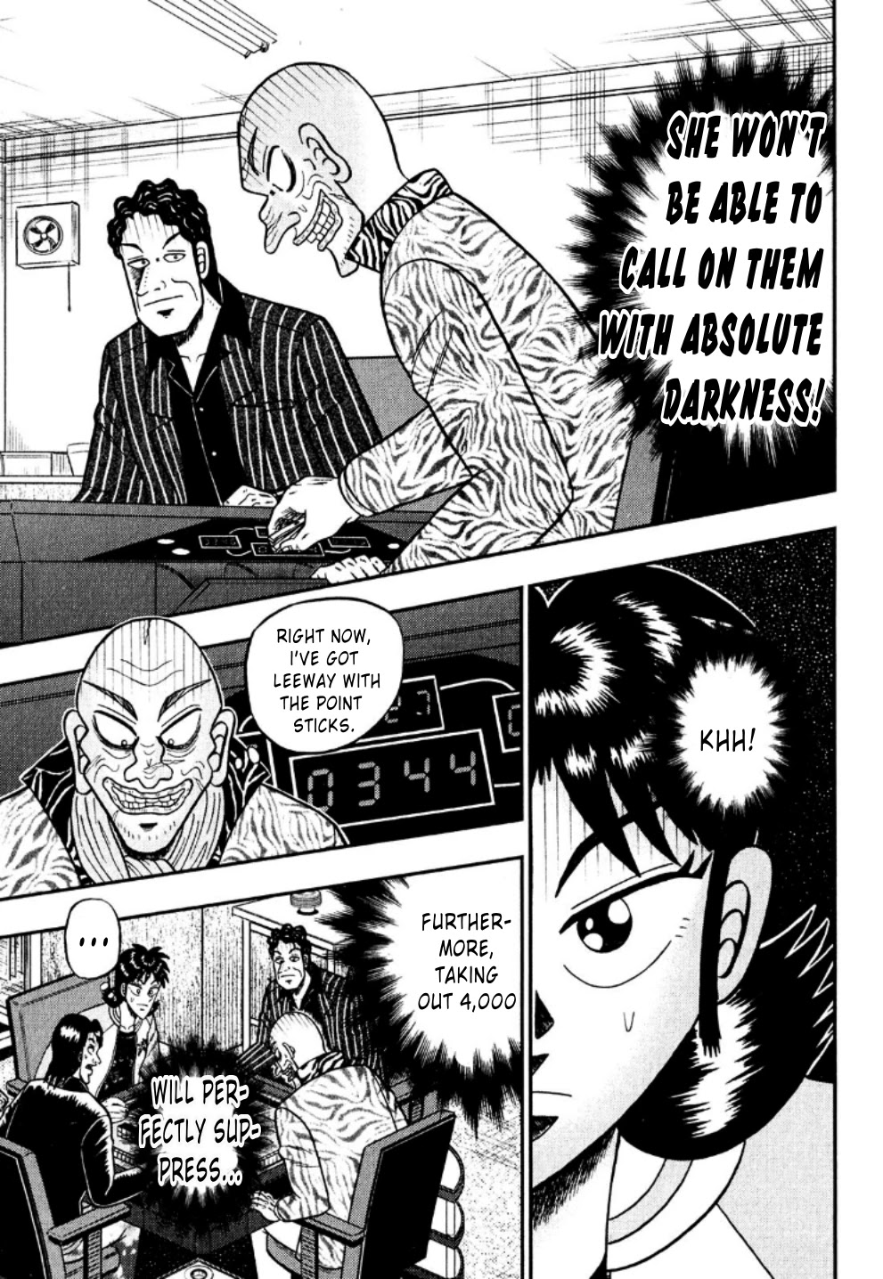 Darkness of Mahjong Fighter Mamiya Chapter 21 page 16 - Chapter 21: Land Mine