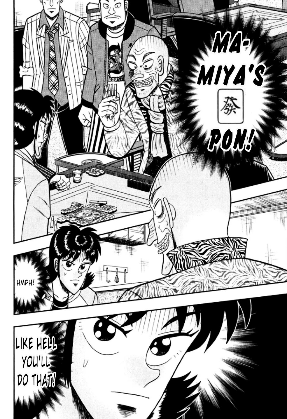 Darkness of Mahjong Fighter Mamiya Chapter 21 page 17 - Chapter 21: Land Mine
