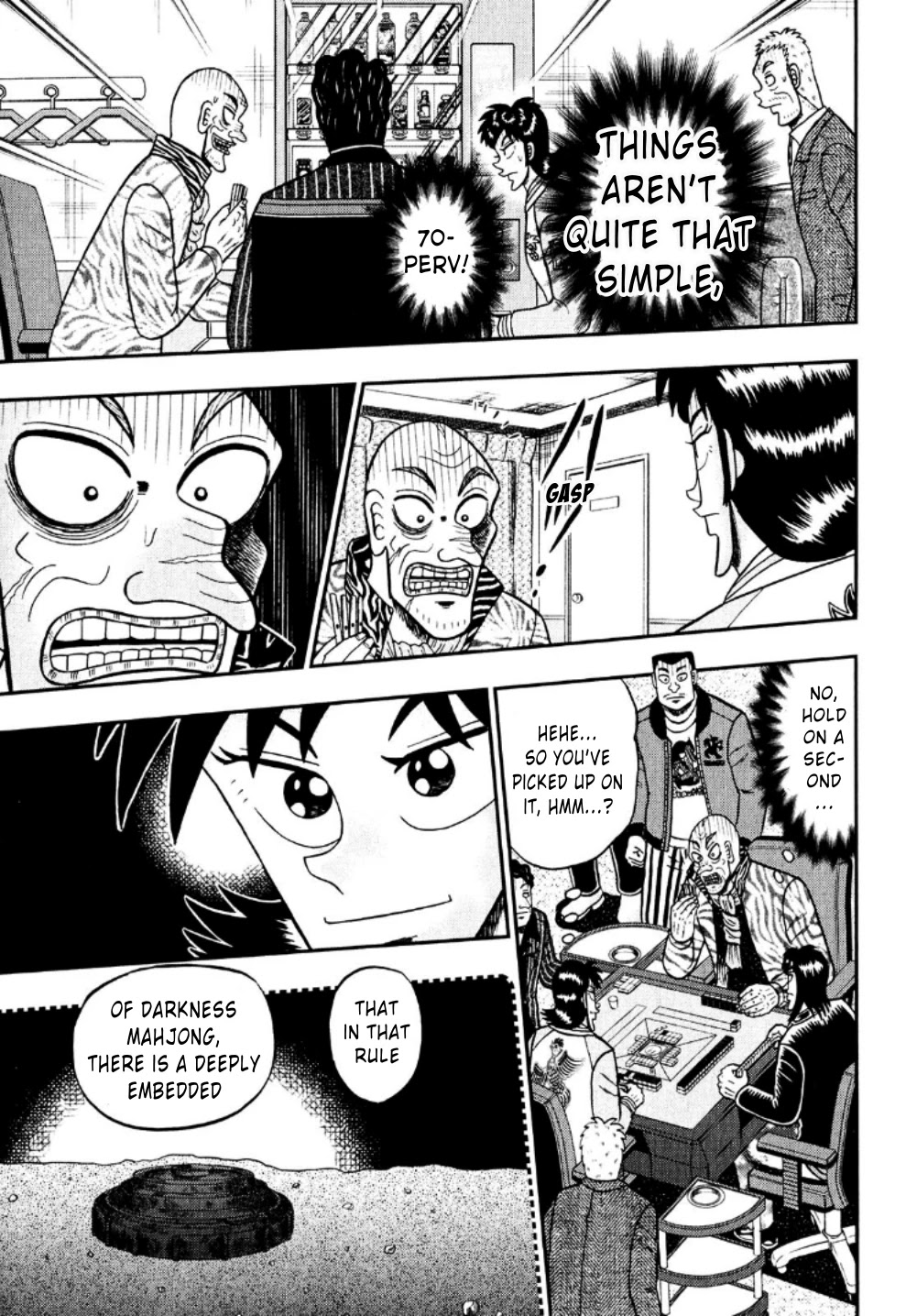 Darkness of Mahjong Fighter Mamiya Chapter 21 page 18 - Chapter 21: Land Mine