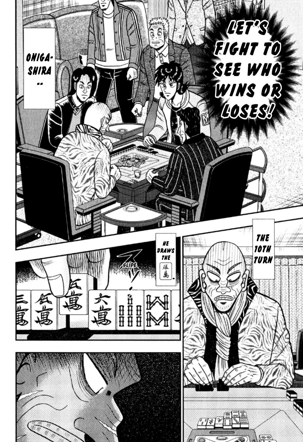 Darkness of Mahjong Fighter Mamiya Chapter 21 page 2 - Chapter 21: Land Mine