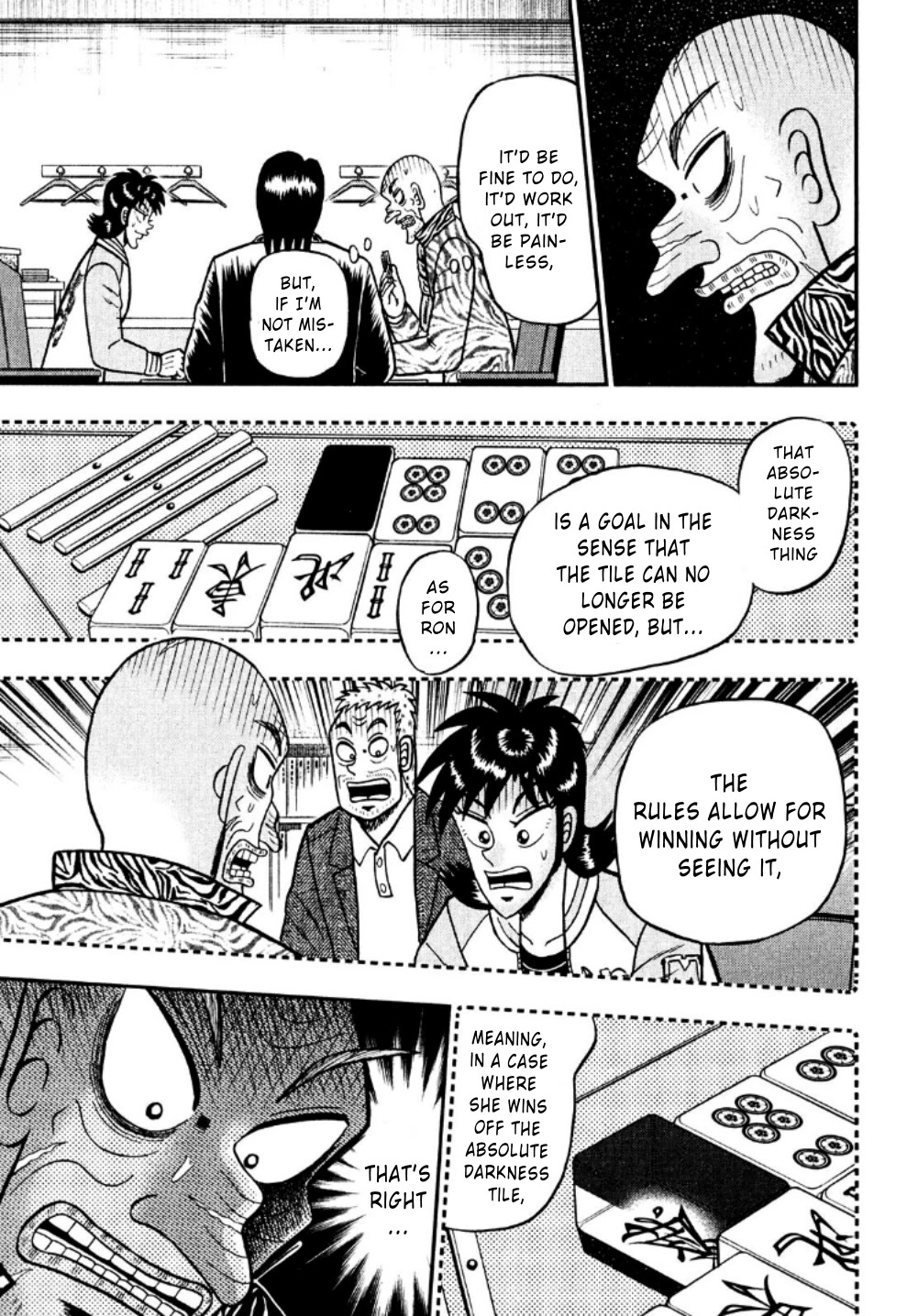 Darkness of Mahjong Fighter Mamiya Chapter 21 page 20 - Chapter 21: Land Mine
