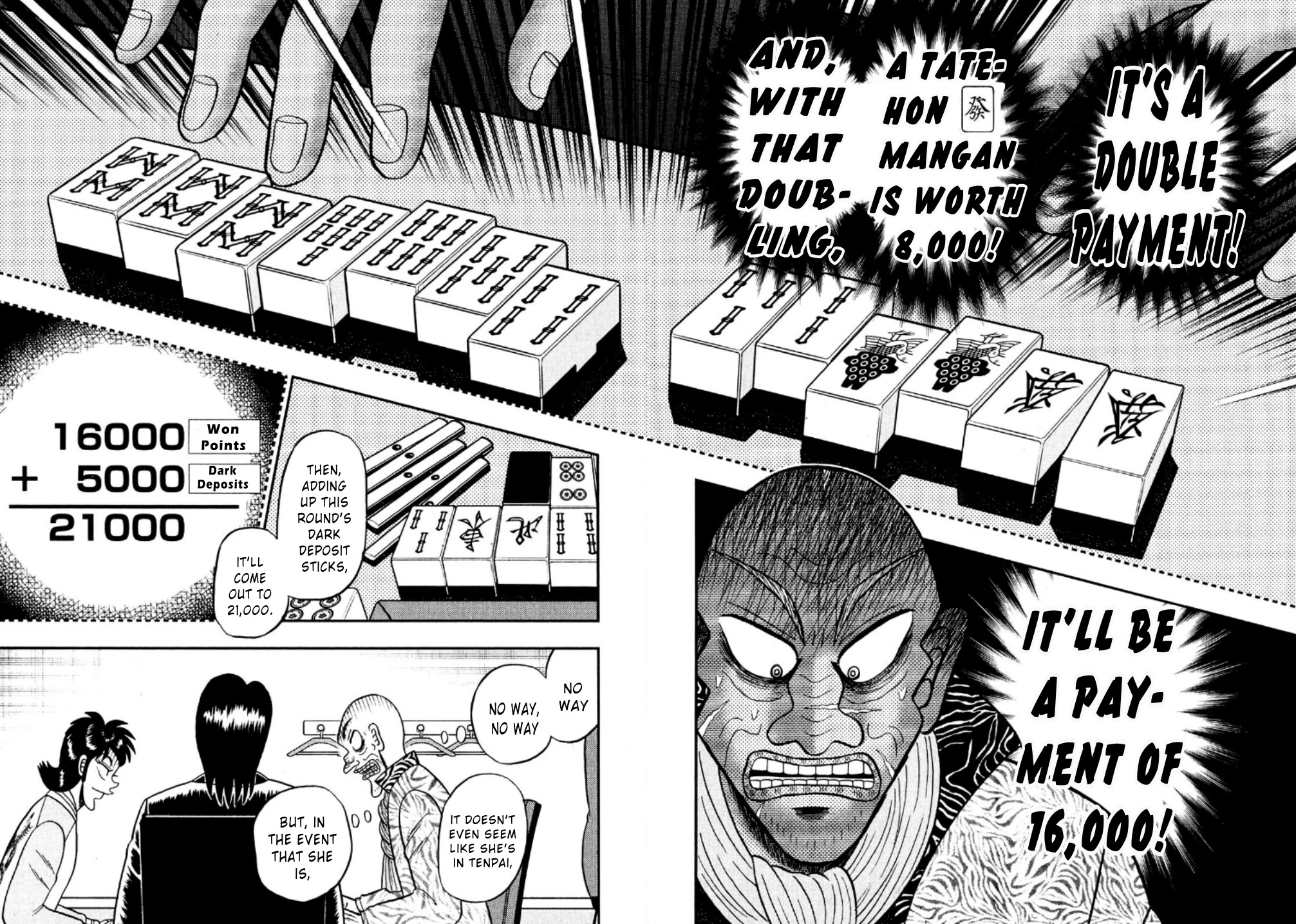 Darkness of Mahjong Fighter Mamiya Chapter 21 page 21 - Chapter 21: Land Mine