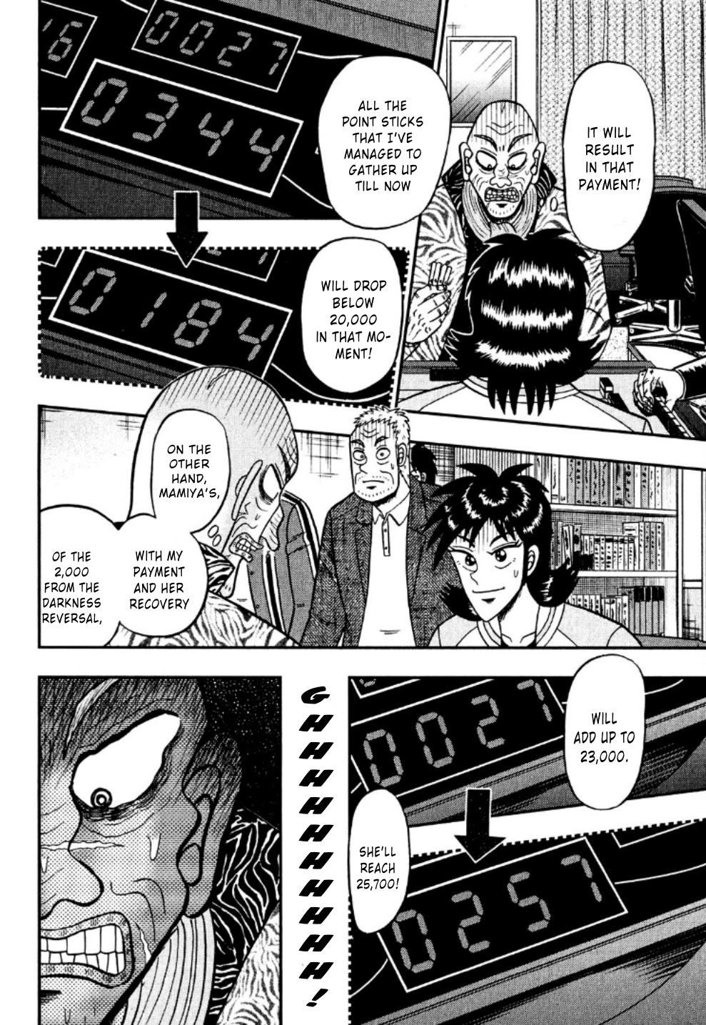Darkness of Mahjong Fighter Mamiya Chapter 21 page 22 - Chapter 21: Land Mine