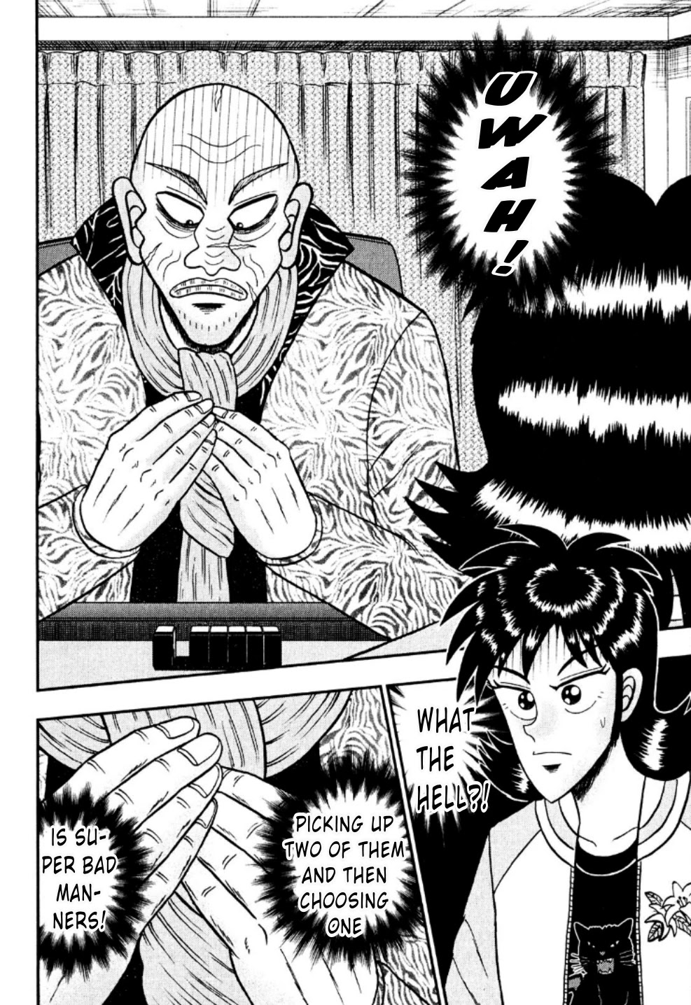 Darkness of Mahjong Fighter Mamiya Chapter 21 page 4 - Chapter 21: Land Mine