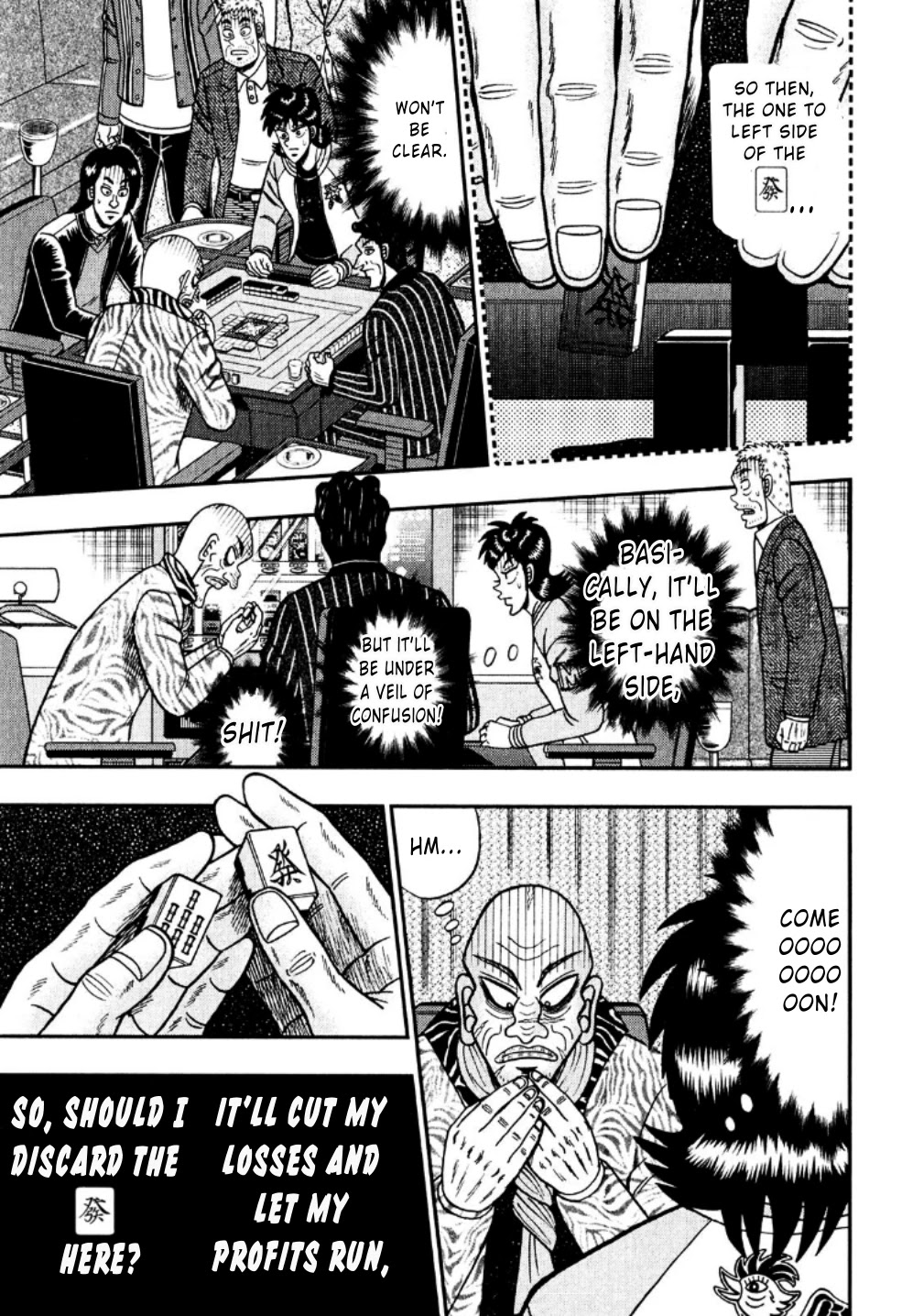 Darkness of Mahjong Fighter Mamiya Chapter 21 page 5 - Chapter 21: Land Mine