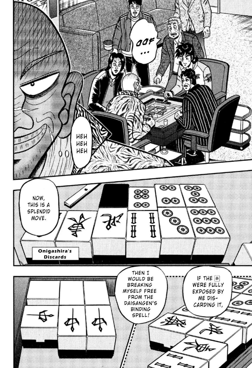 Darkness of Mahjong Fighter Mamiya Chapter 21 page 8 - Chapter 21: Land Mine