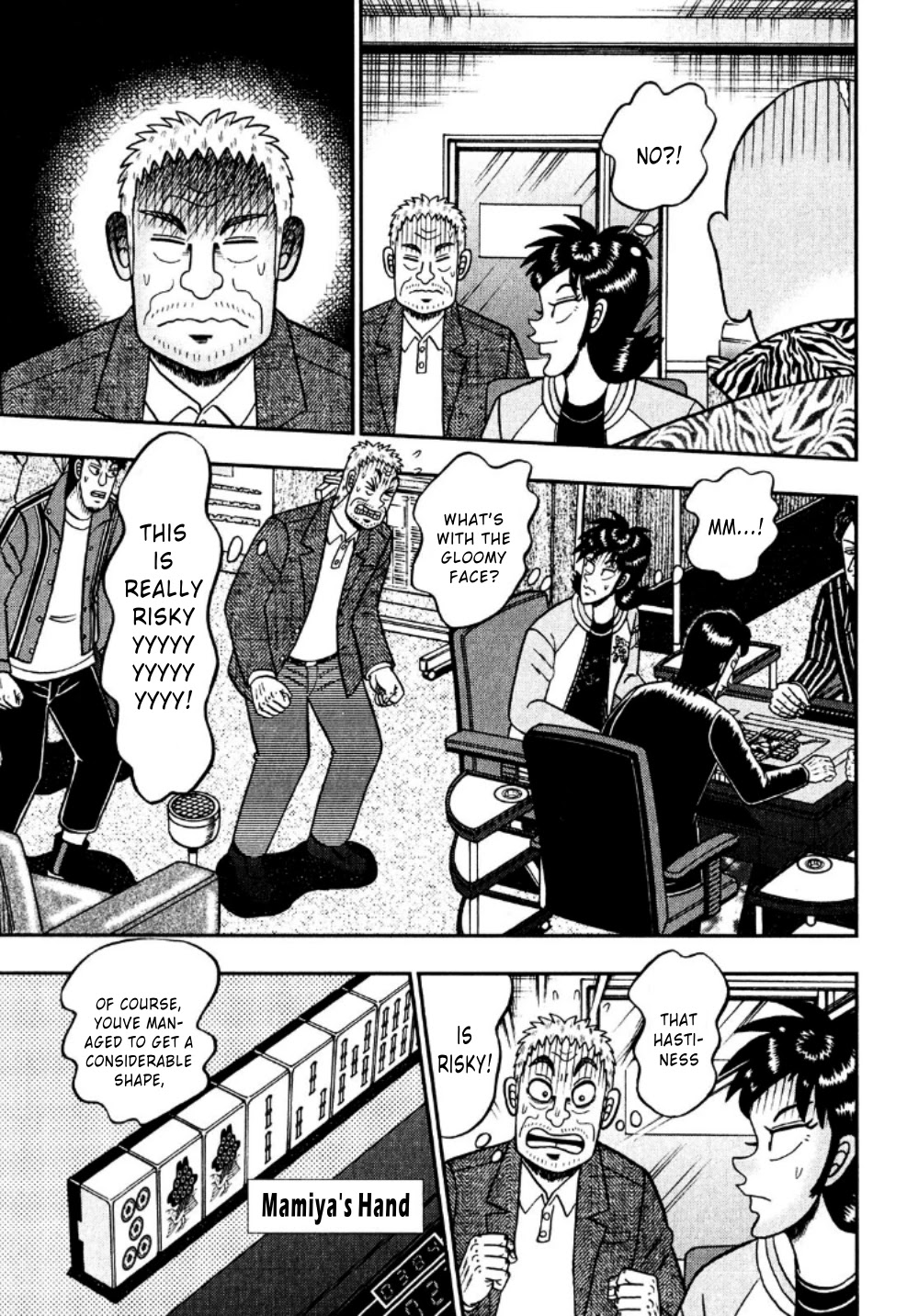Darkness of Mahjong Fighter Mamiya Chapter 22 page 10 - Chapter 22: Foolish Move