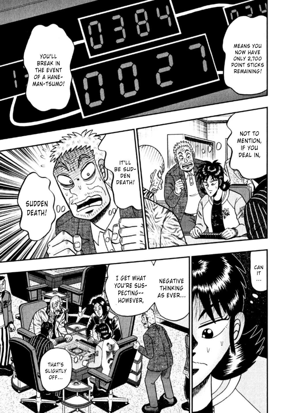 Darkness of Mahjong Fighter Mamiya Chapter 22 page 12 - Chapter 22: Foolish Move