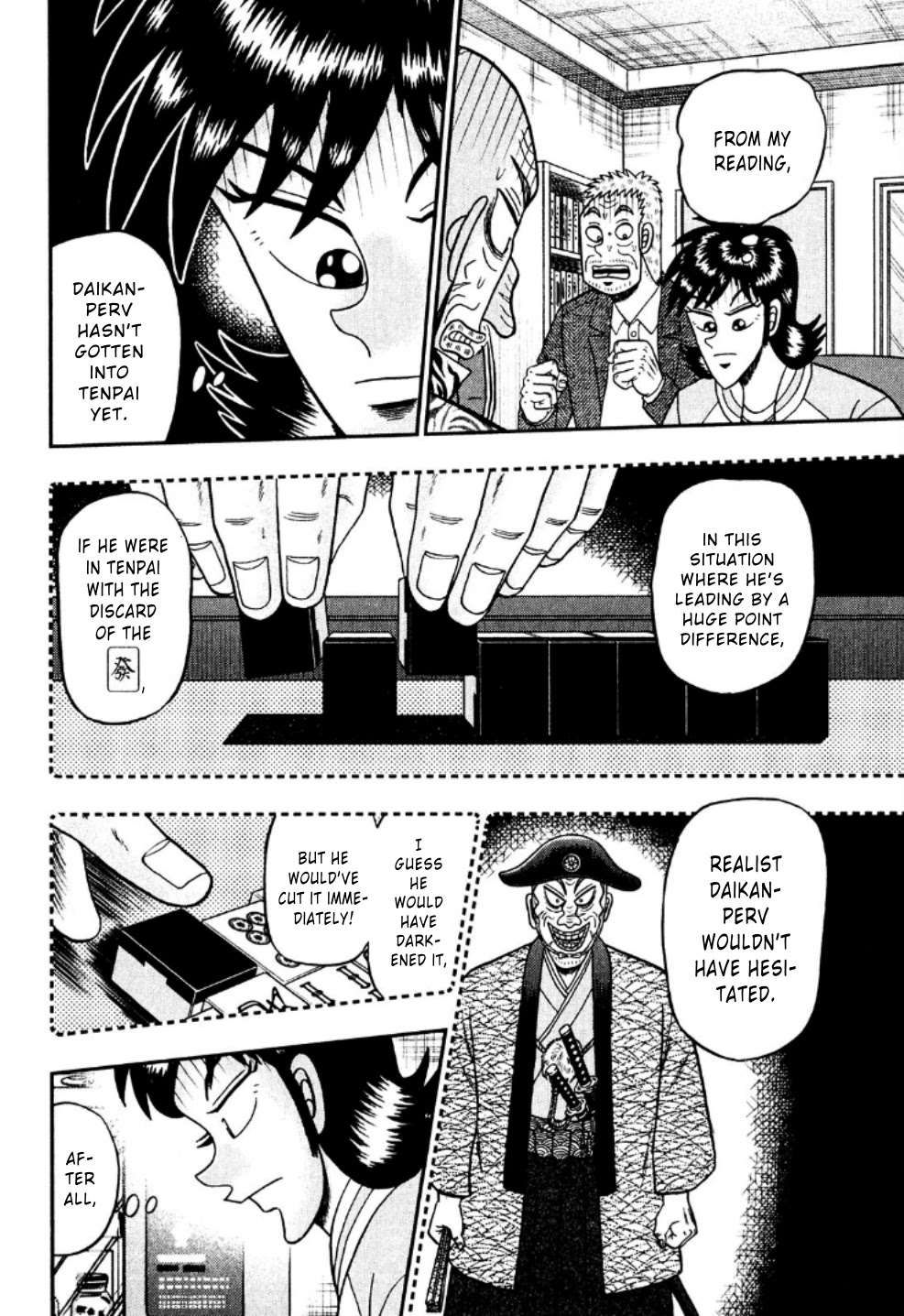 Darkness of Mahjong Fighter Mamiya Chapter 22 page 13 - Chapter 22: Foolish Move
