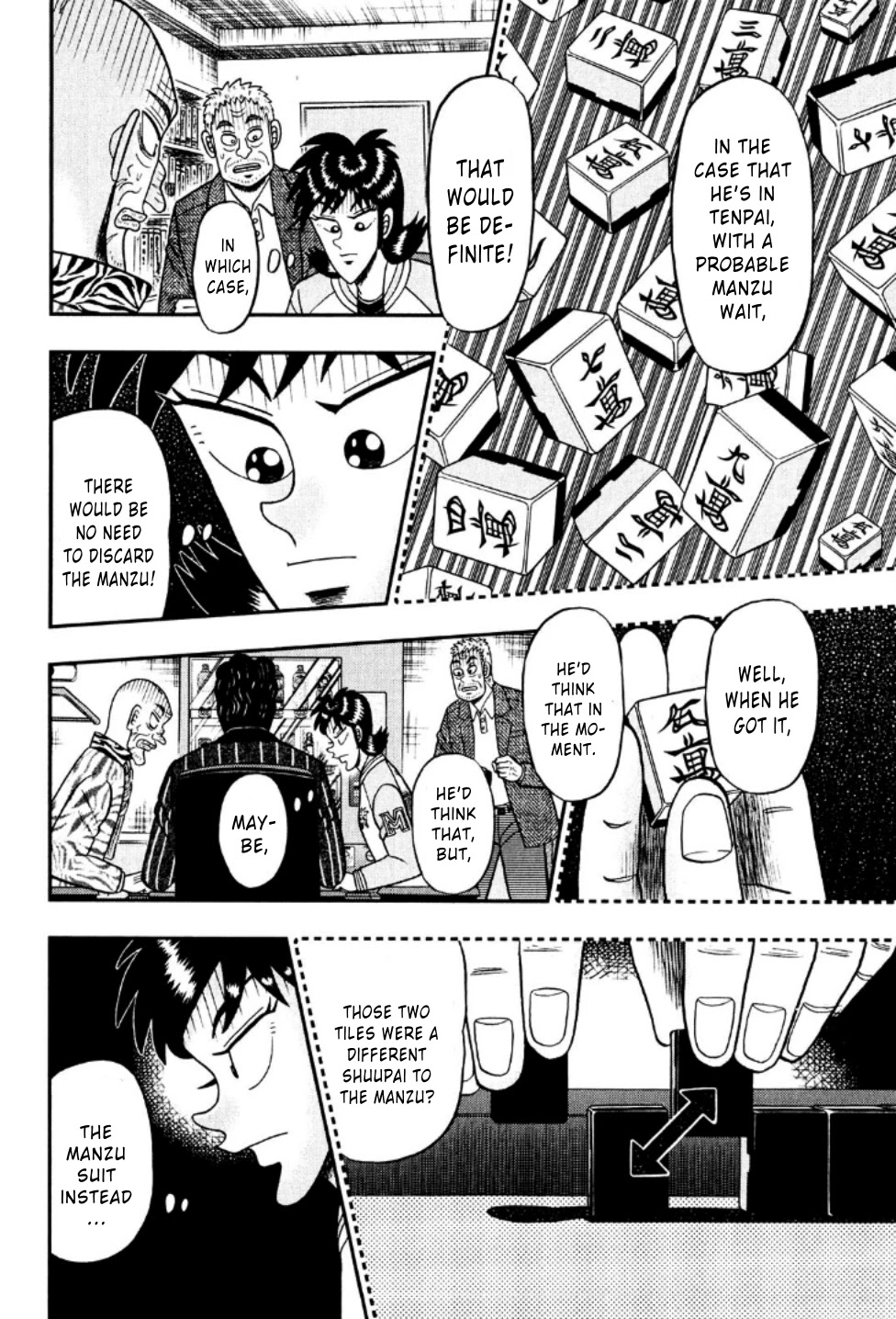 Darkness of Mahjong Fighter Mamiya Chapter 22 page 15 - Chapter 22: Foolish Move