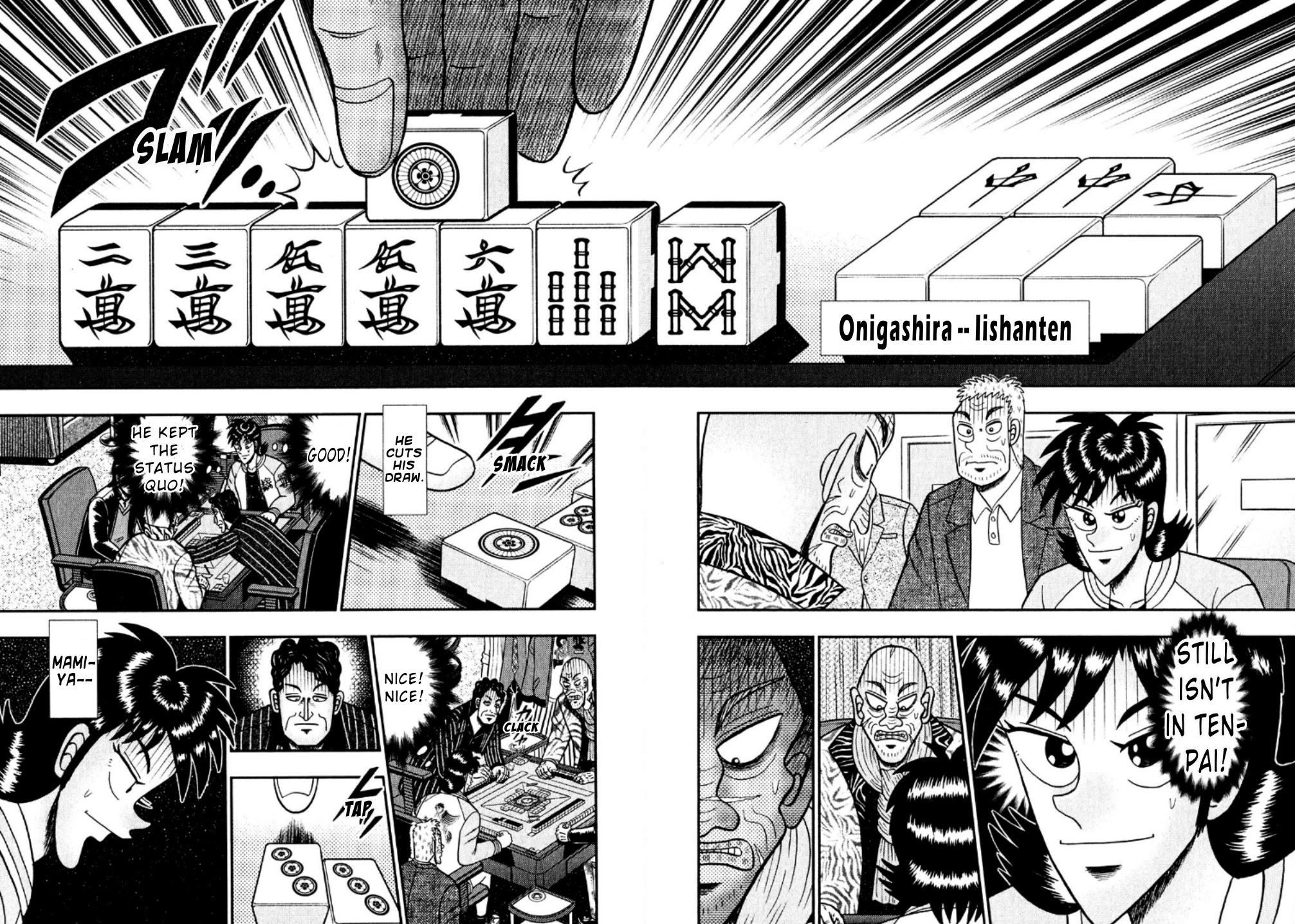 Darkness of Mahjong Fighter Mamiya Chapter 22 page 17 - Chapter 22: Foolish Move