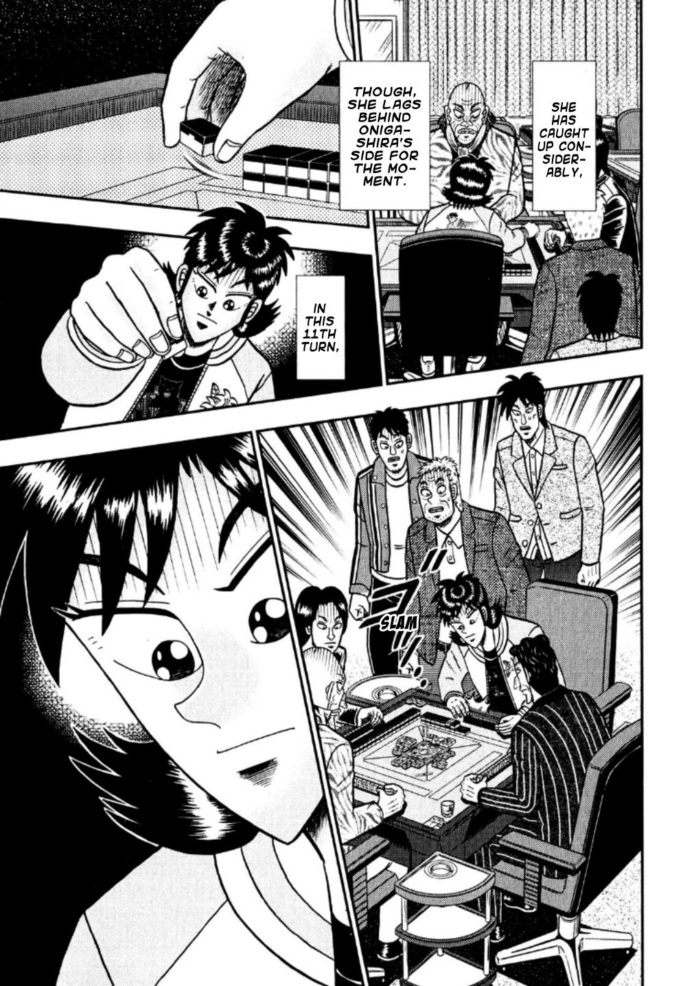 Darkness of Mahjong Fighter Mamiya Chapter 22 page 19 - Chapter 22: Foolish Move