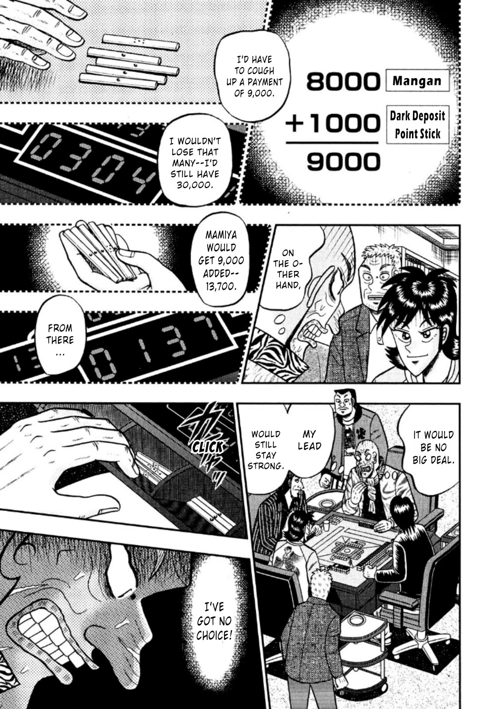 Darkness of Mahjong Fighter Mamiya Chapter 22 page 4 - Chapter 22: Foolish Move