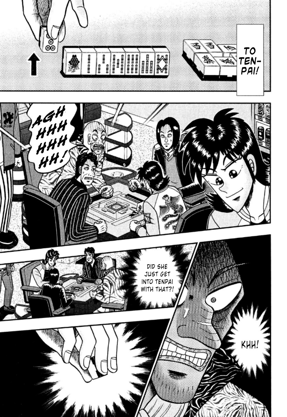 Darkness of Mahjong Fighter Mamiya Chapter 23 page 17 - Chapter 23: Poisonous Manju