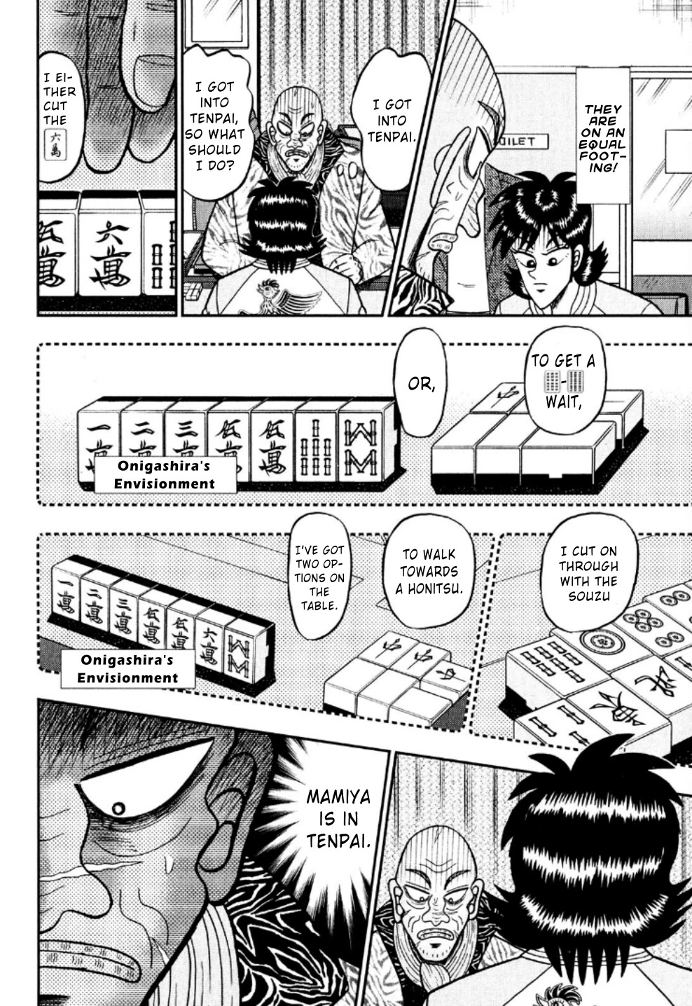 Darkness of Mahjong Fighter Mamiya Chapter 24 page 10 - Chapter 24: Sense