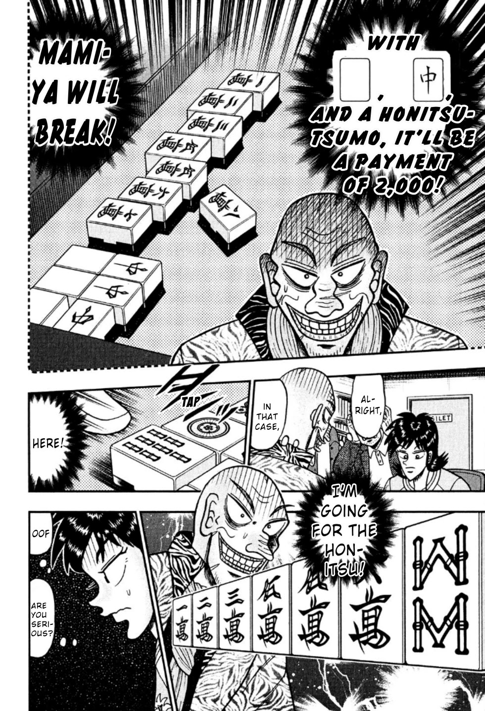 Darkness of Mahjong Fighter Mamiya Chapter 24 page 16 - Chapter 24: Sense