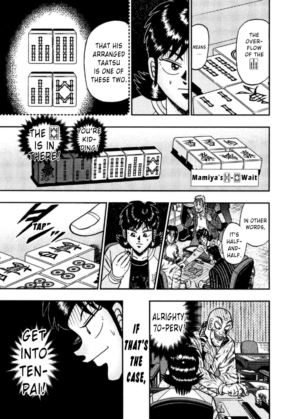 Darkness of Mahjong Fighter Mamiya Chapter 24 page 17 - Chapter 24: Sense
