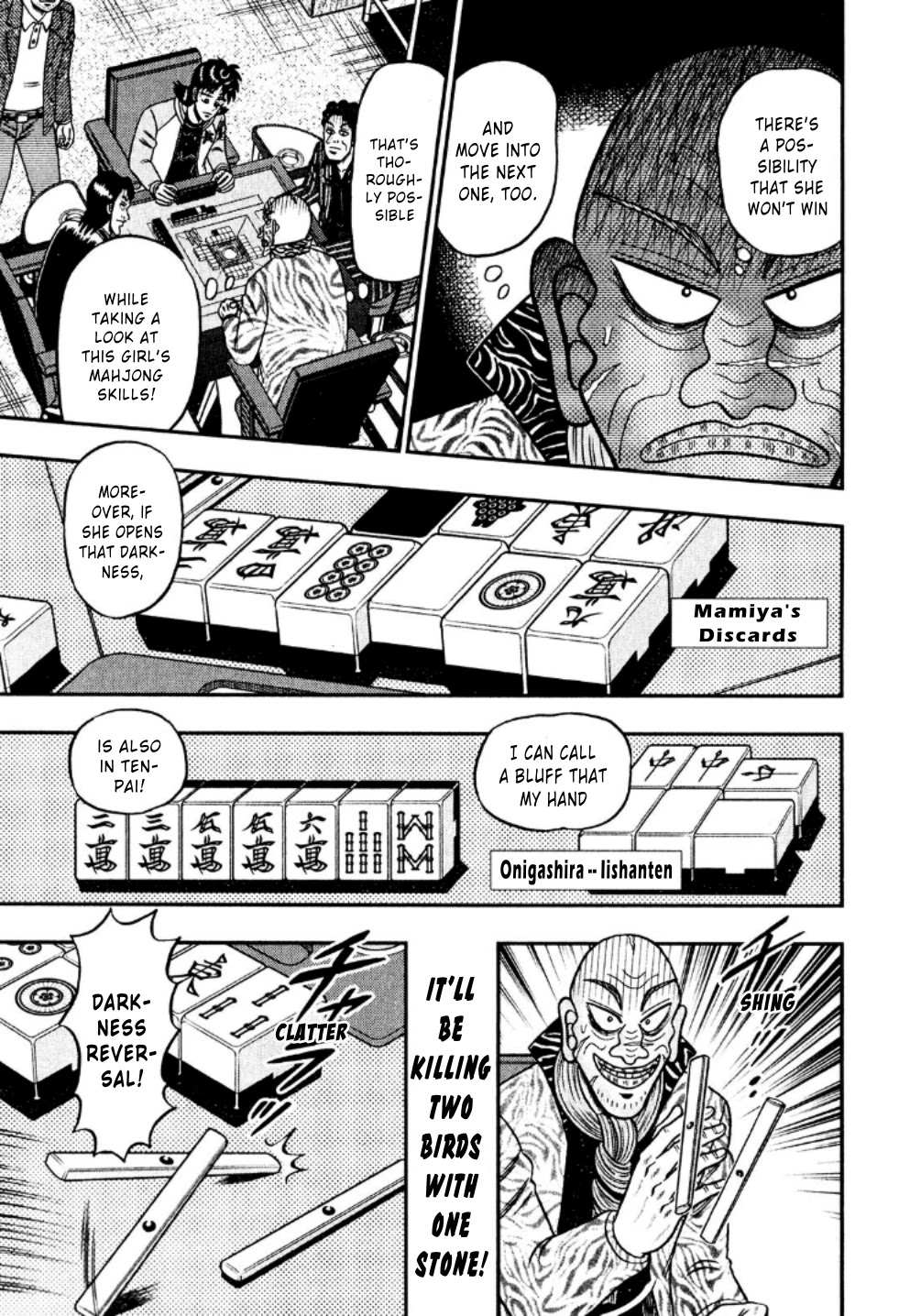 Darkness of Mahjong Fighter Mamiya Chapter 24 page 5 - Chapter 24: Sense