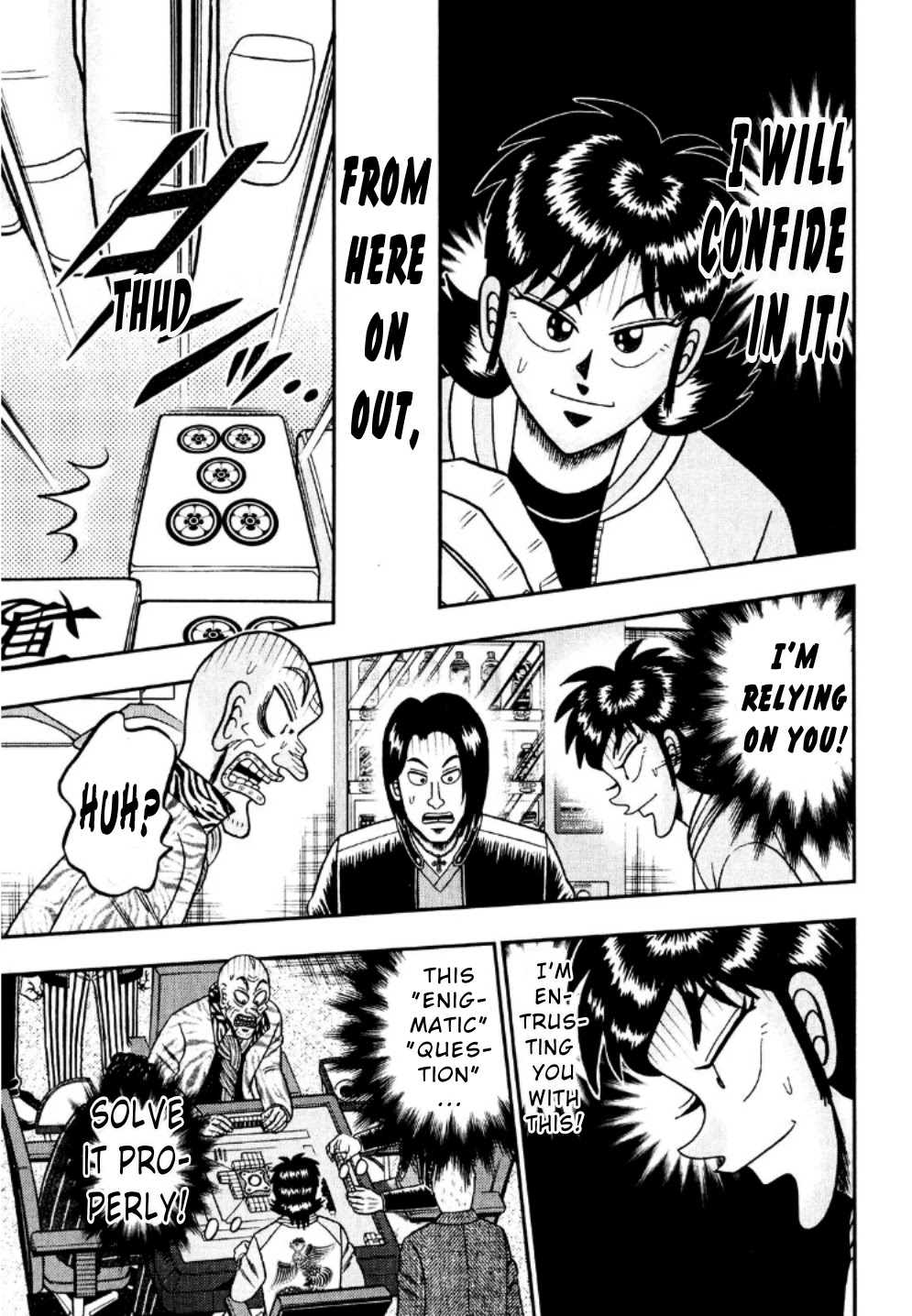 Darkness of Mahjong Fighter Mamiya Chapter 24 page 7 - Chapter 24: Sense