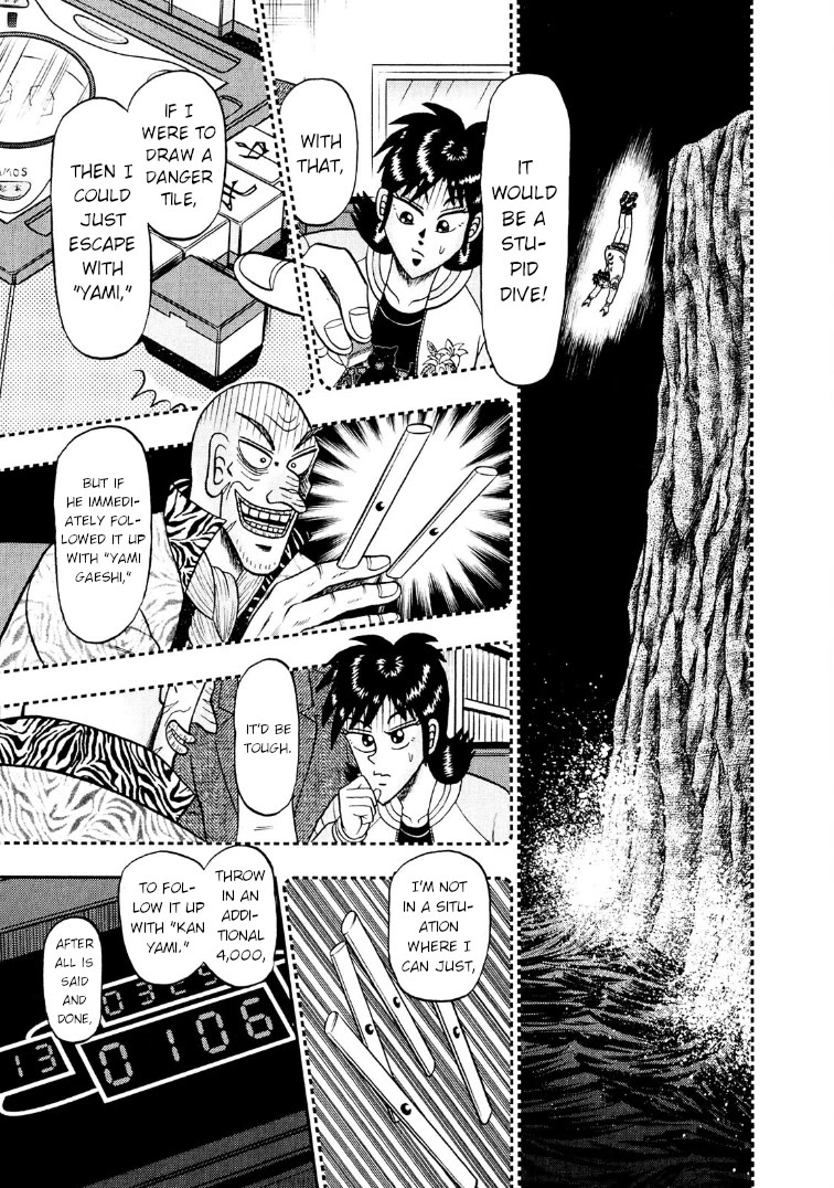 Darkness of Mahjong Fighter Mamiya Chapter 28 page 12 - Chapter 28: Evil Bird
