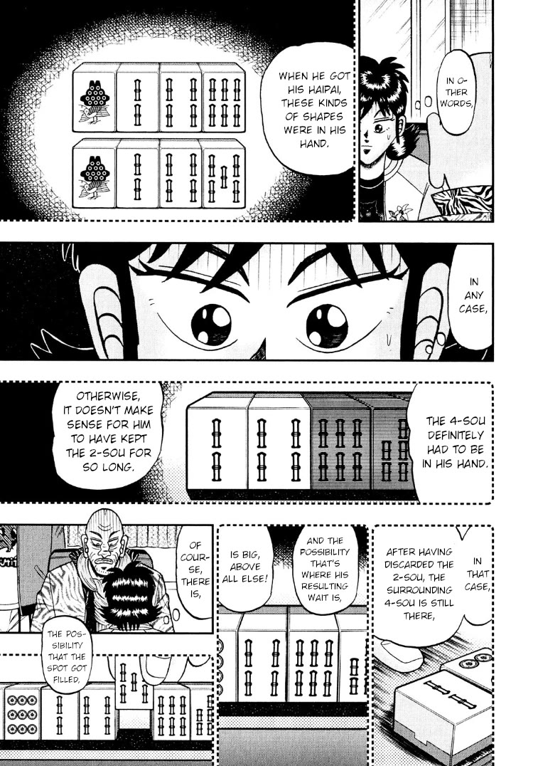 Darkness of Mahjong Fighter Mamiya Chapter 28 page 19 - Chapter 28: Evil Bird