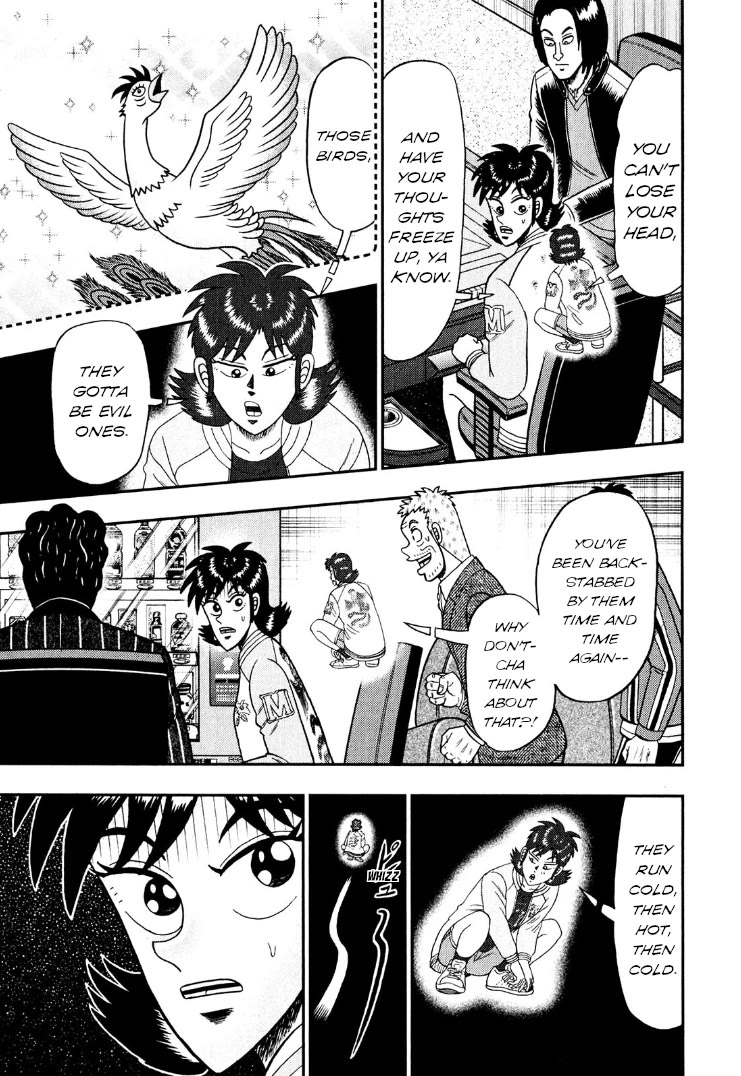 Darkness of Mahjong Fighter Mamiya Chapter 28 page 8 - Chapter 28: Evil Bird