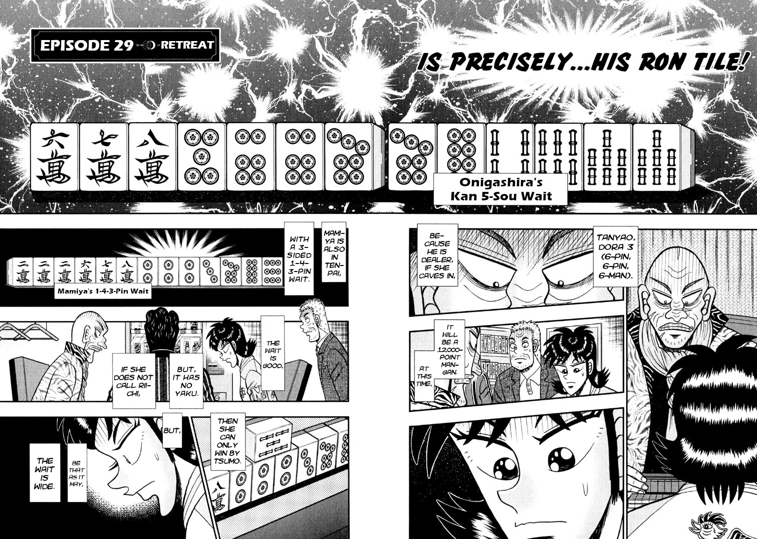 Darkness of Mahjong Fighter Mamiya Chapter 29 page 2 - Chapter 29: Retreat