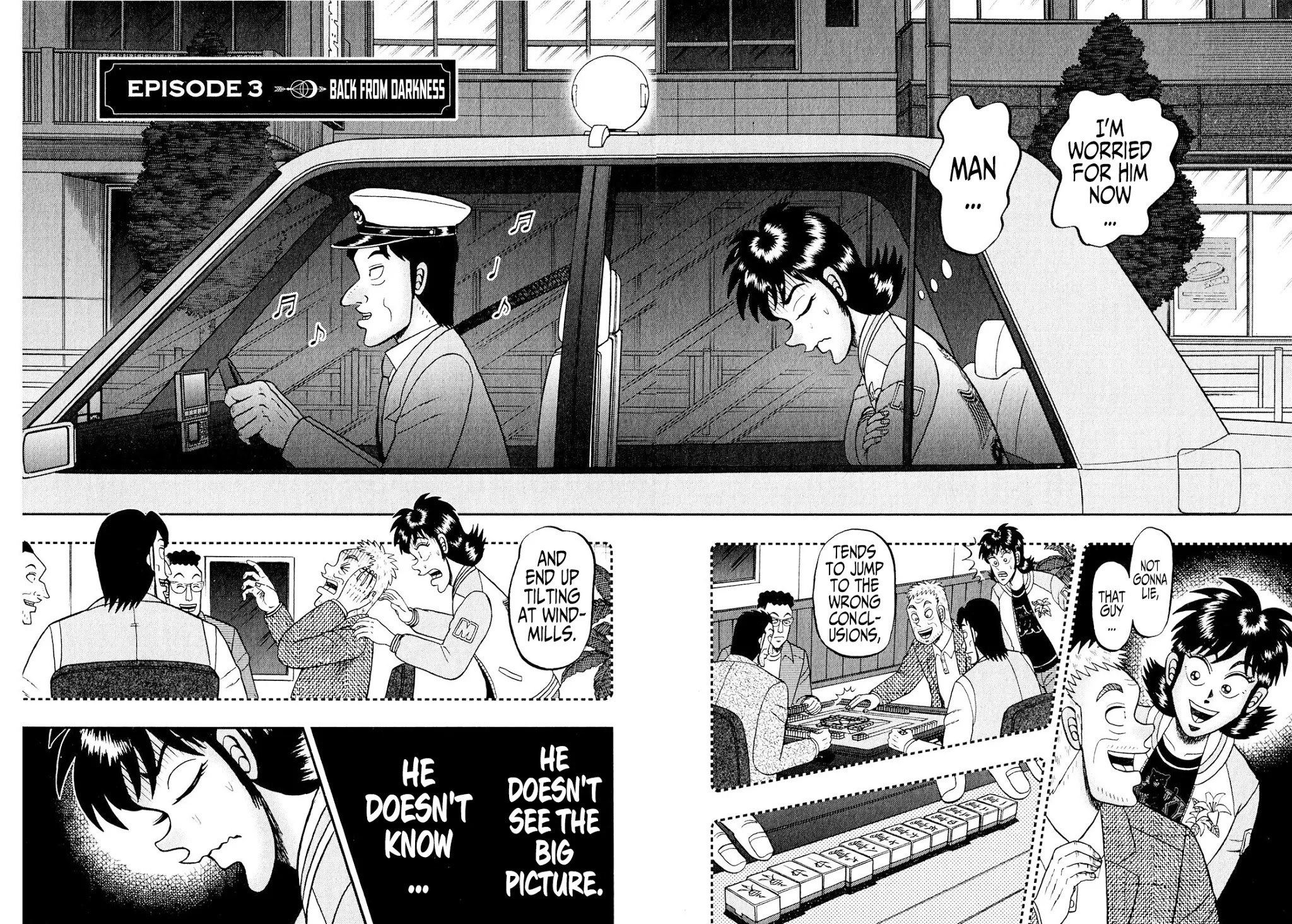 Darkness of Mahjong Fighter Mamiya Chapter 3 page 2 - Chapter 3: Back From Darkness