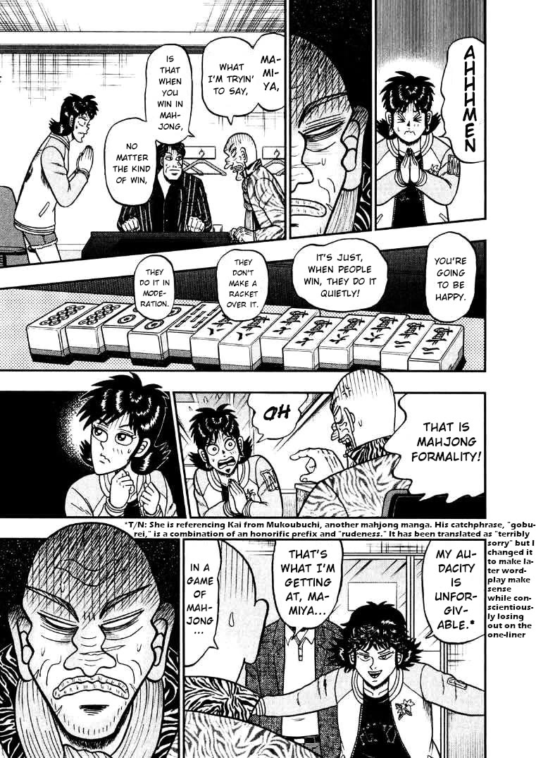 Darkness of Mahjong Fighter Mamiya Chapter 32 page 10 - Chapter 32: Mercy