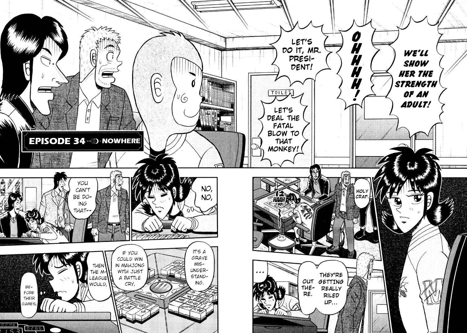 Darkness of Mahjong Fighter Mamiya Chapter 34 page 2 - Chapter 34: Nowhere