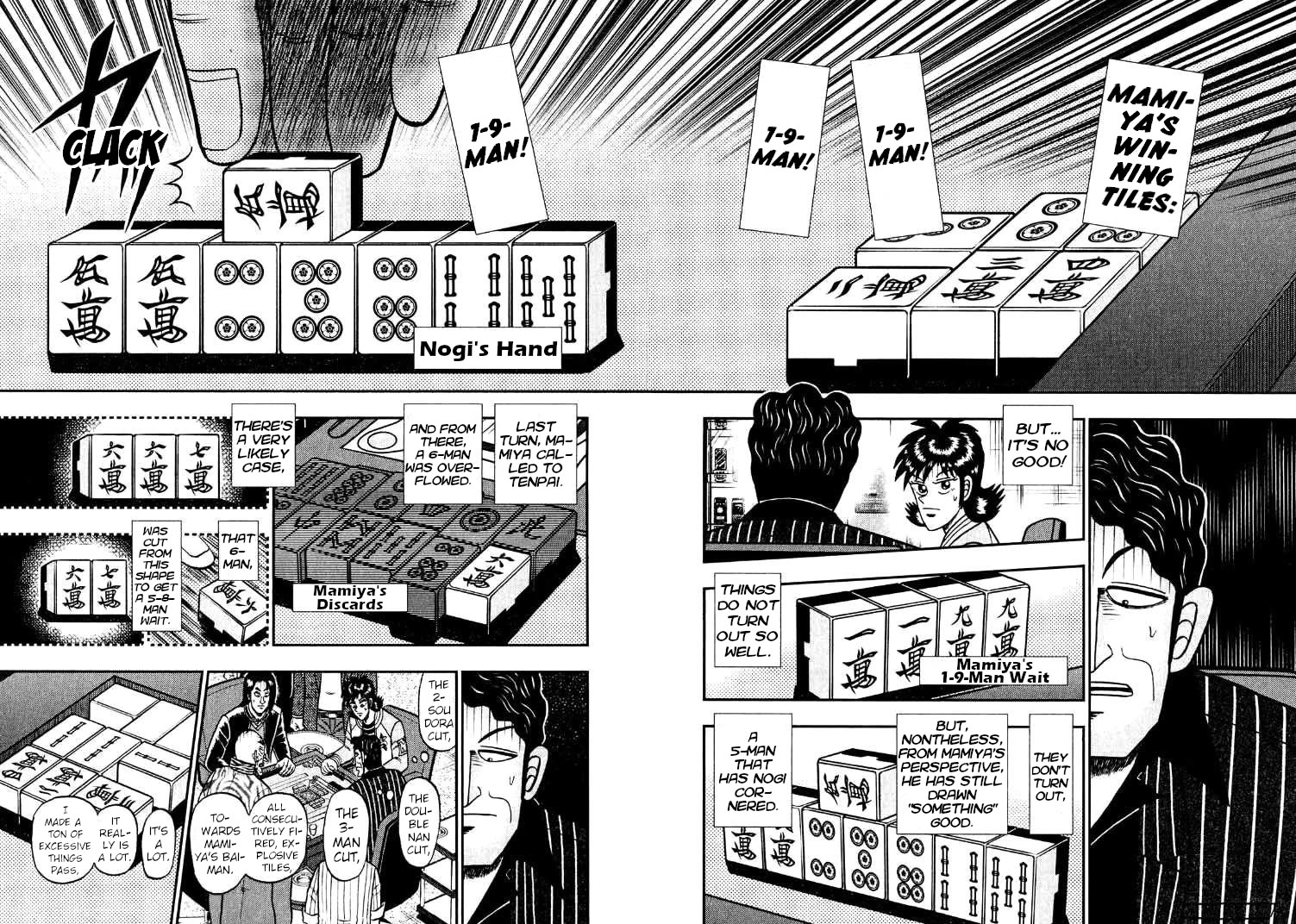 Darkness of Mahjong Fighter Mamiya Chapter 38 page 22 - Chapter 38: Savage