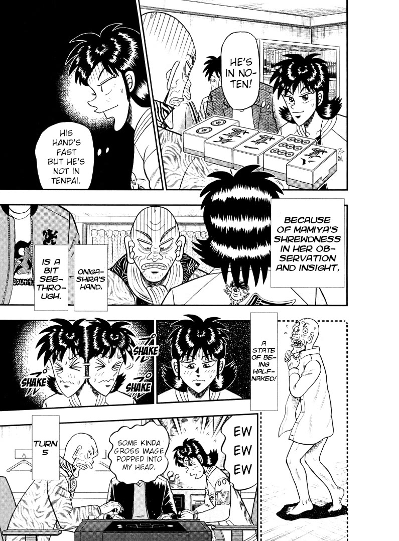 Darkness of Mahjong Fighter Mamiya Chapter 41 page 12 - Chapter 41: Half-Naked