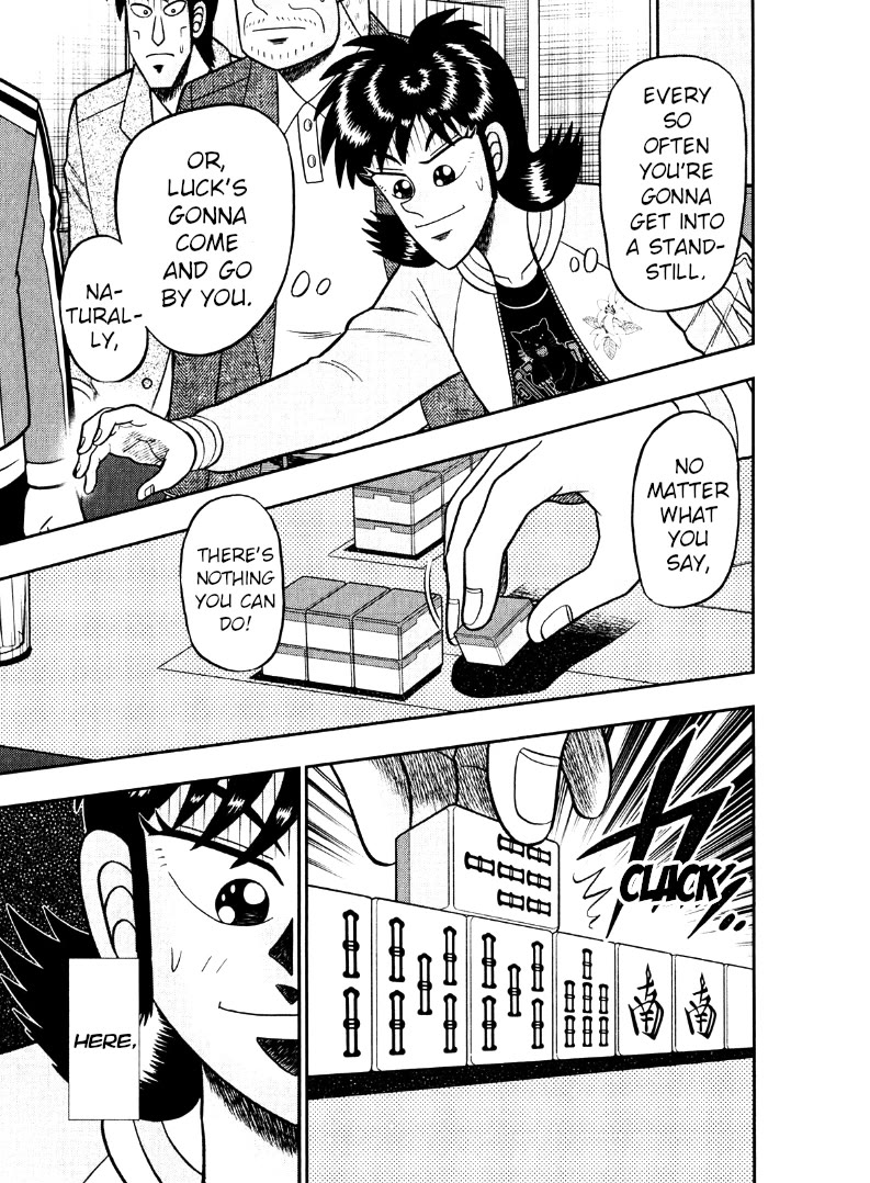 Darkness of Mahjong Fighter Mamiya Chapter 41 page 14 - Chapter 41: Half-Naked