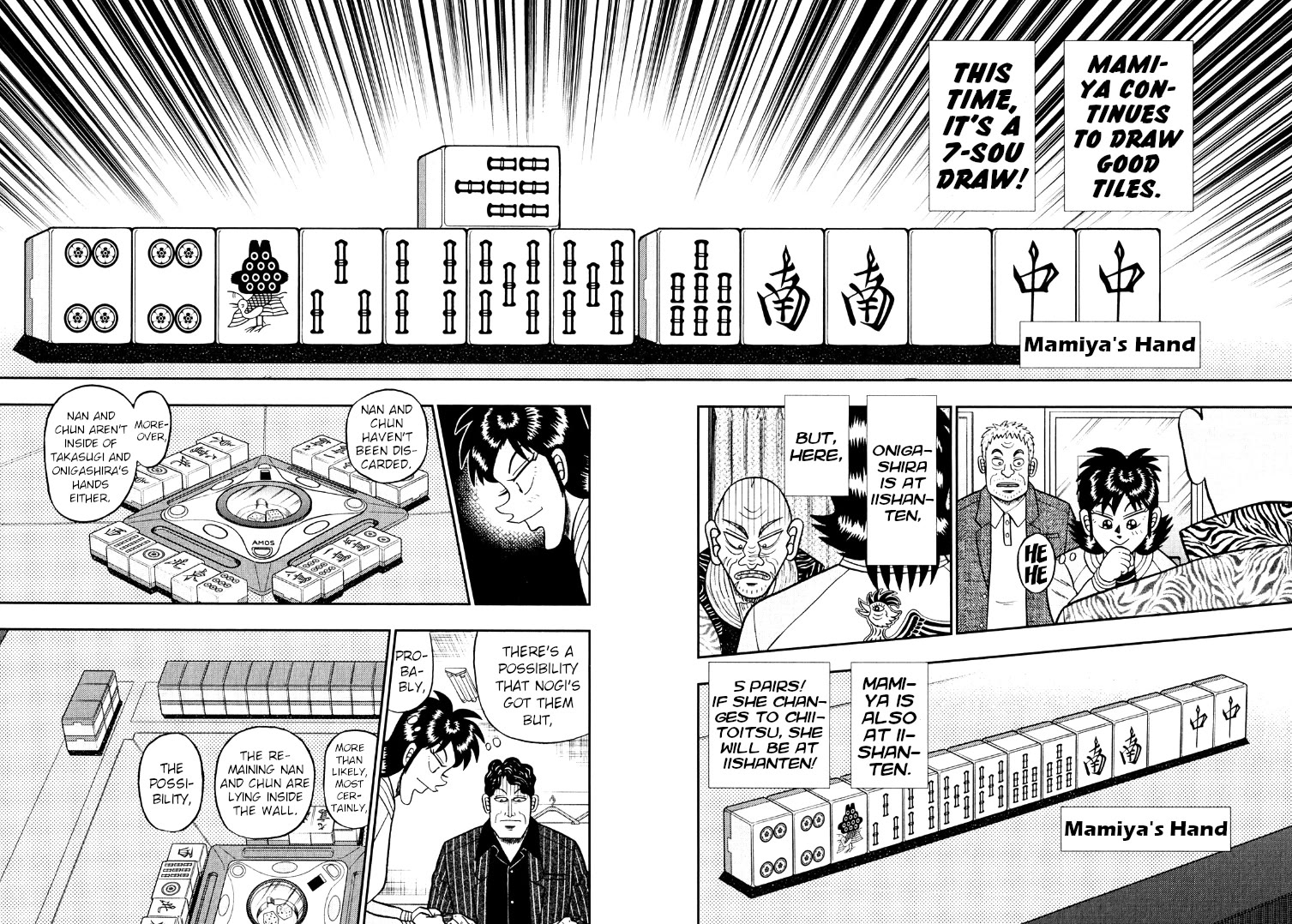 Darkness of Mahjong Fighter Mamiya Chapter 41 page 15 - Chapter 41: Half-Naked