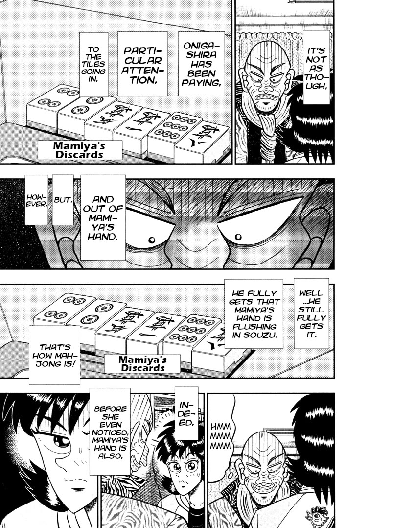 Darkness of Mahjong Fighter Mamiya Chapter 41 page 17 - Chapter 41: Half-Naked