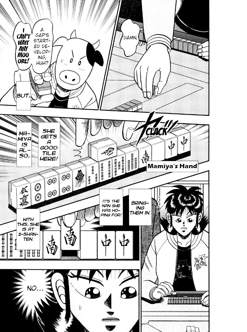 Darkness of Mahjong Fighter Mamiya Chapter 41 page 3 - Chapter 41: Half-Naked