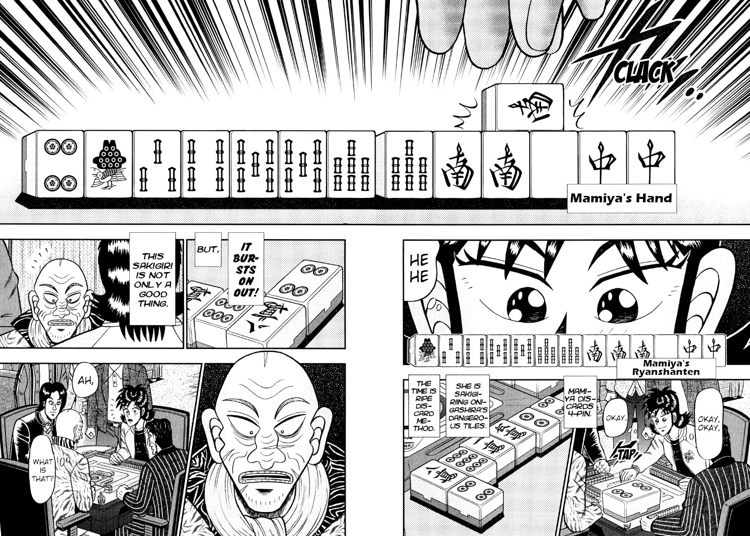 Darkness of Mahjong Fighter Mamiya Chapter 42 page 8 - Chapter 42: Chaos