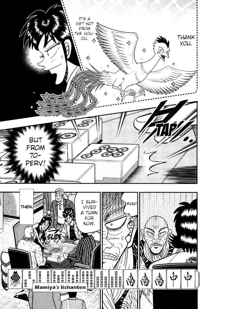 Darkness of Mahjong Fighter Mamiya Chapter 44 page 19 - Chapter 44: Gift