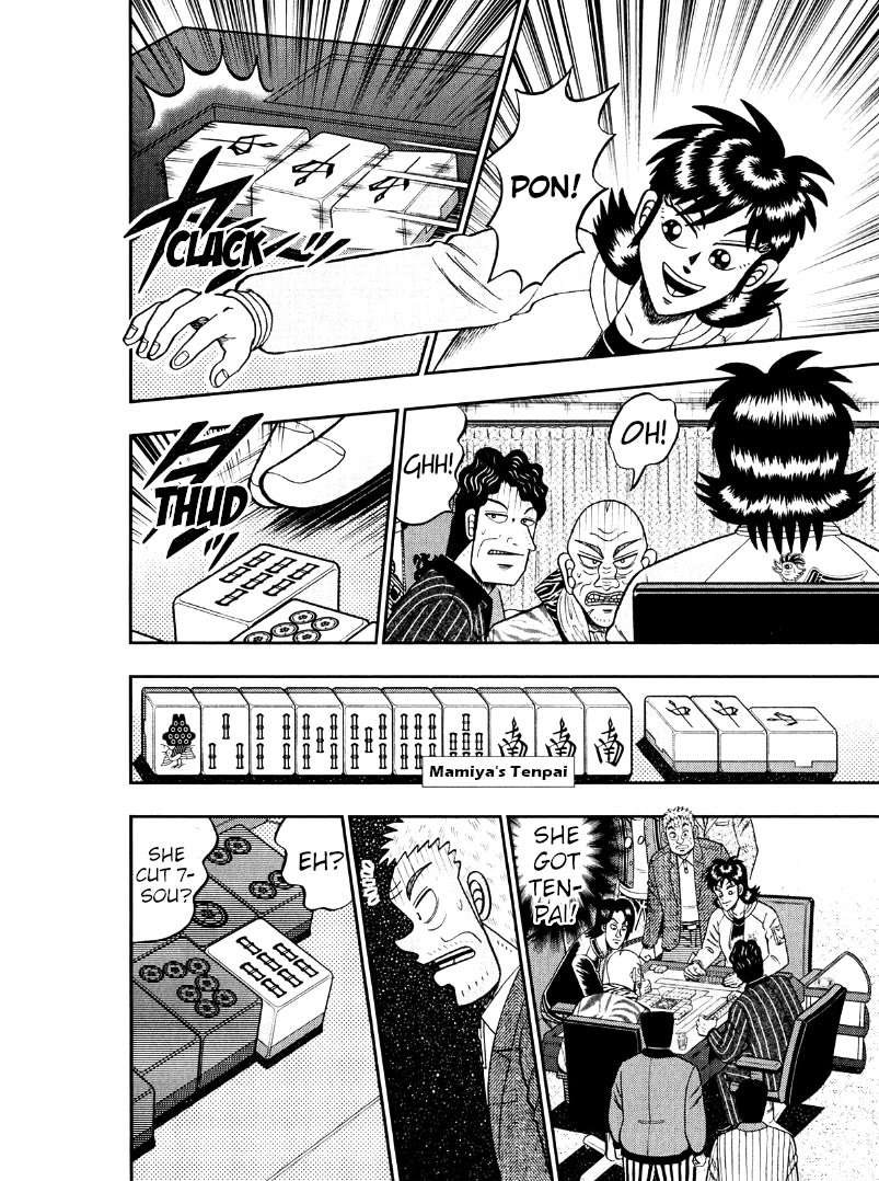 Darkness of Mahjong Fighter Mamiya Chapter 45 page 10 - Chapter 45: Puzzle