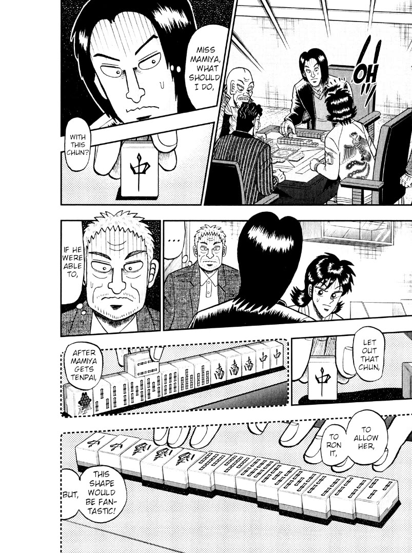 Darkness of Mahjong Fighter Mamiya Chapter 45 page 8 - Chapter 45: Puzzle