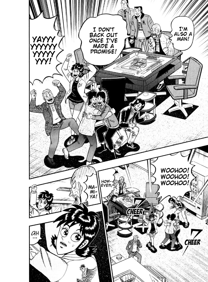 Darkness of Mahjong Fighter Mamiya Chapter 47 page 10 - Chapter 47: Manly