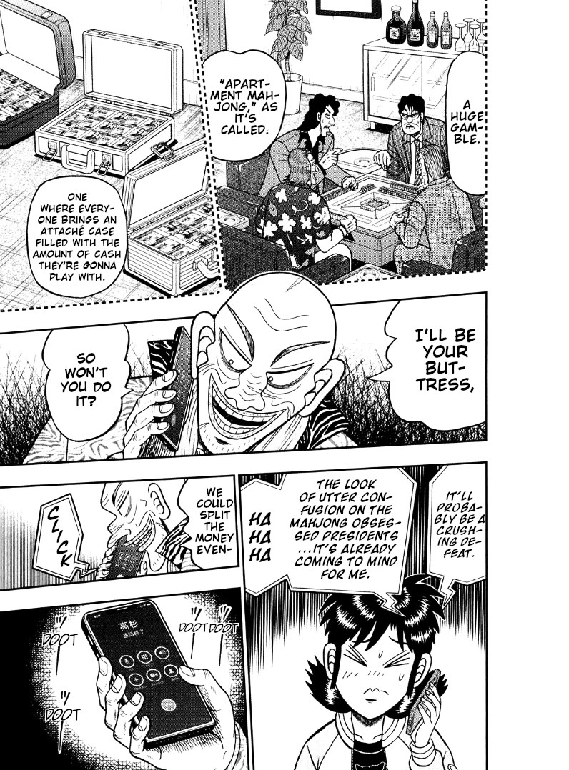 Darkness of Mahjong Fighter Mamiya Chapter 47 page 19 - Chapter 47: Manly