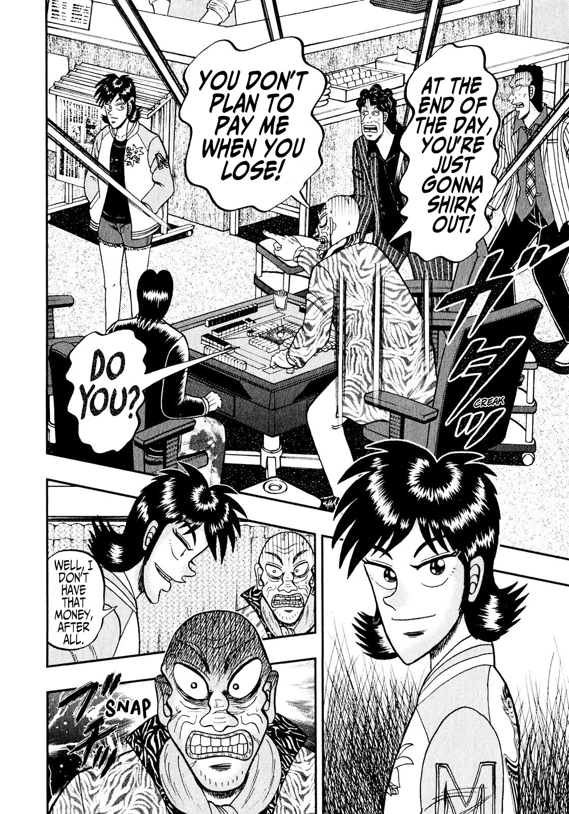 Darkness of Mahjong Fighter Mamiya Chapter 5 page 21 - Chapter 5: Compensation