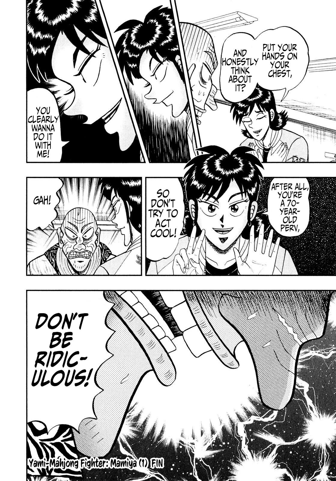 Darkness of Mahjong Fighter Mamiya Chapter 5 page 33 - Chapter 5: Compensation
